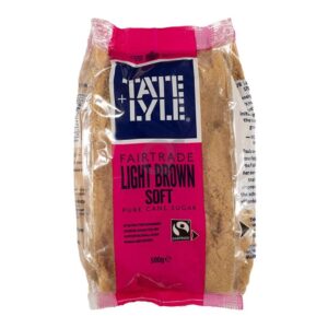 Tate and Lyle Light Soft Brown Cane Sugar, 500g