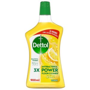 Dettol Lemon Antibacterial Power Floor Cleaner, 900ml Dettol Lemon Antibacterial Power Floor Cleaner, 900ml