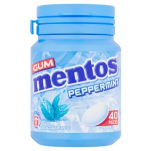 Mentos Peppermint Gum 40pcs, 56g