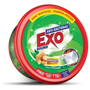 Exo Round Dish Shine, Green Ginger, 700g Exo Round Dish Shine, Green Ginger, 700g