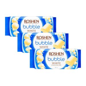 Roshen Bubble White Chocolate, 3x80g