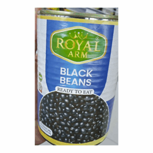 Royal Arm Black Beans, 400g