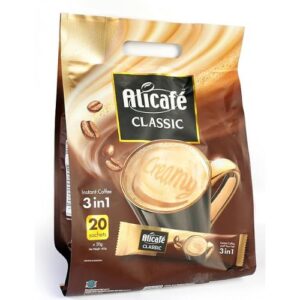 Alicafe Classic 3in1 Instant Coffee Sachets,20x20g