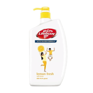 Lifebuoy Activ Silver Formula Antibacterial Bodywash Lemon Fresh with Lemon, 950ml Lifebuoy Activ Silver Formula Antibacterial Bodywash Lemon Fresh with Lemon, 950ml