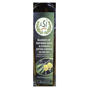 Asi Blends of Refined Oils and Syrian Extra Virgin Olive Oil, 1000ml
