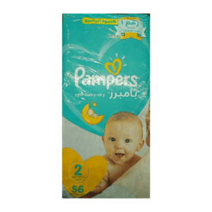 Pampers New Baby-Dry Size 2, 56 Diapers Pampers New Baby-Dry Size 2, 56 Diapers