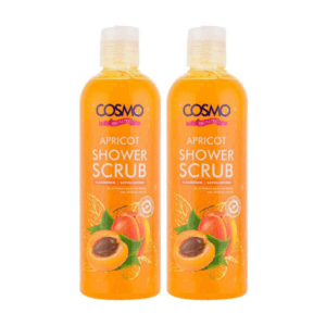 Cosmo Apricot Shower Scrub, 2x480ml Cosmo Apricot Shower Scrub, 2x480ml