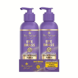 Ace Sabaah Bye Brass Color Toning Purple Shampoo, 2x240ml