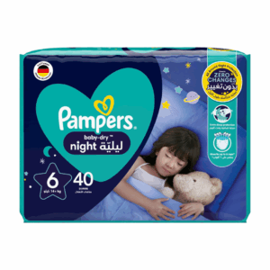 Pampers Baby-Dry Night Size 6, 40 diapers