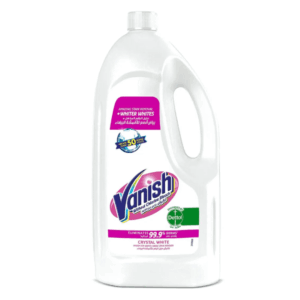 Vanish Fabric Stain Remover without Chlorine Bleach Crystal White, 1L