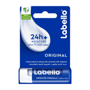 Labello Original 24h Moisture Shea Butter and Natural Oils Lip Balm, 4.8g