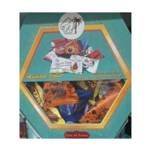 Qasr Al Tamir Assorted Chocolate with Dates and Almond, 200g