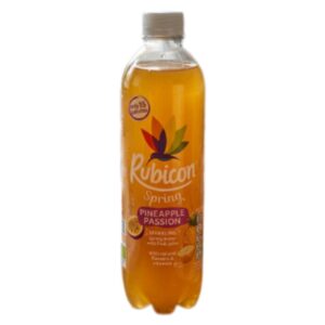 Rubicon Spring Pineapple Passion Sparkling Spring Water with Fruit Juice, 500ml Rubicon Spring Pineapple Passion Sparkling Spring Water with Fruit Juice, 500ml