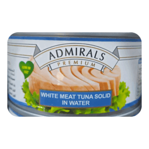 Admirals Premium White Meat Tuna Solid in Water, 170g