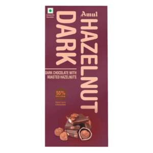 Amul Hazlenut Dark Chocolate, 150g