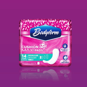 Bodyform Cushion Soft Maxi Regular Sanitary Pads, 14 pads
