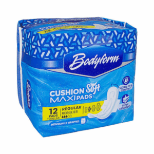 Bodyform Cushion Soft Maxi Regular Sanitary Pads, 12 pads