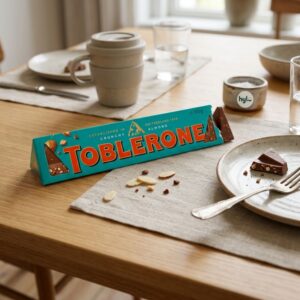 Toblerone Crunchy Almond Milk Chocolate, 100g