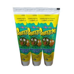 Bibop Squeezeme Sour Candy – Watermelon Flavor, 3x35g