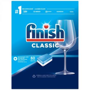 Finish Classic Dishwasher Tablets Regular,60Tabs,810g