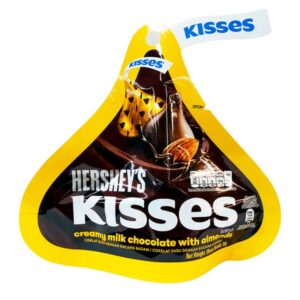 Hershey’s Kisses Creamy Milk Chocolate with Almonds, 146g