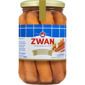ZWAN Chicken Hotdog Sausages 8pcs Jar, 270g