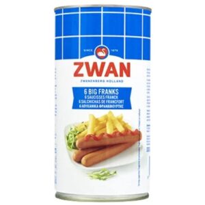 ZWAN Big Franks Sausages 6pcs Can, 560g