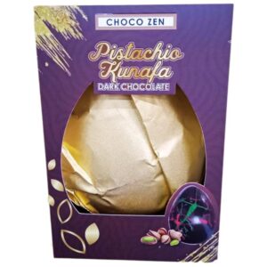 Choco Zen Pistachio Kunafa Dark Chocolate,260g