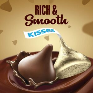 Hershey’s Kisses Milk Chocolate, 2×100g