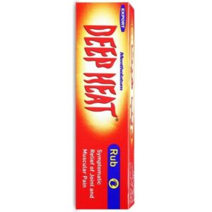 Mentholatum Deep Heat Rub Export Pack, 100g