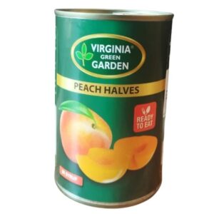 Virginia Green Garden Peach Halves in Syrup, 425g