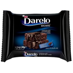 Eti Darelo Browni Chocolate & Hazelnut Cake, 200g