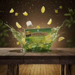Twinings Green Tea with Lemon Tea 25 Tea Bags, 40g