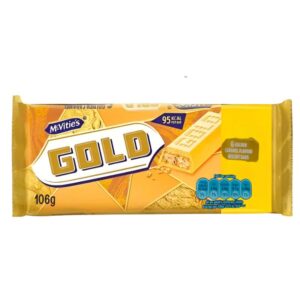 McVitie's GOLD Caramel Biscuit Bars, 106g