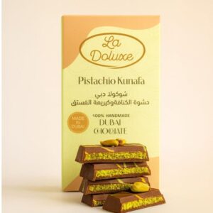 La Deluxe Pistachio Kunafa Chocolate, 110g