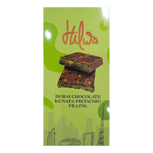 Hilwa Dubai Chocolate Kunafa Pistachio Filling, 100g