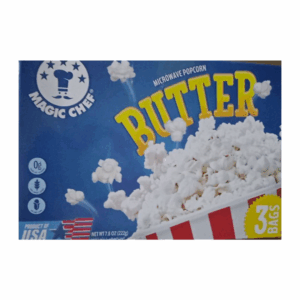 Magic Chef Butter Microwave Popcorn, 222g