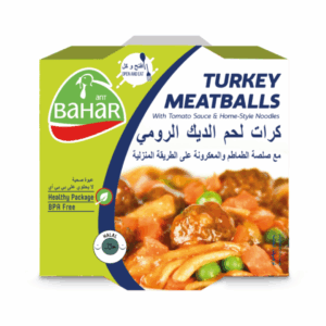 Bahar Turkey Meatballs with Tomato Sauce and Noodles, 195g