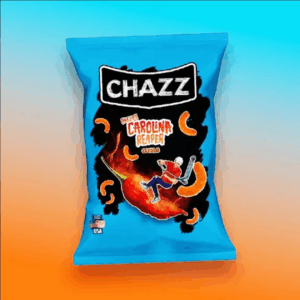 Chazz Cheezy Carolina Reaper Curls, 100g