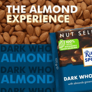 Ritter Sport Nut Selection Dark Whole Almonds, 100g