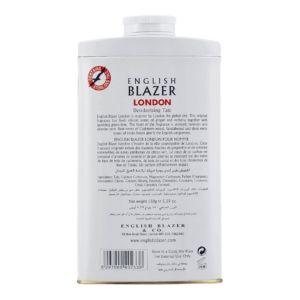 English Blazer London Deodorising Talc, 250g