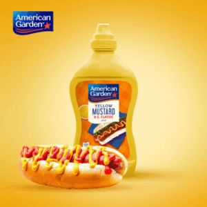 American Garden Yellow Mustard US Classic, 397g