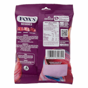 Fox's Crystal Clear Berries Candy, 90g