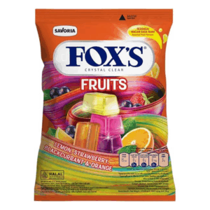 Fox's Crystal Clear Fruits Candy, 90g