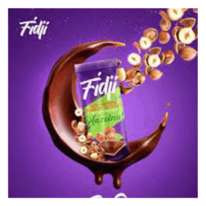 Fidji Milky Compound Cocoa Filled with Hazelnut Flavor Cream, 90g