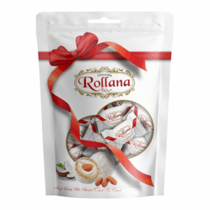Rollana Chocolate Wafer Balls Stuffed with Cream and Almond, 240g