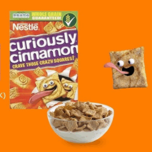 Curiously Cinnamon Breakfast Cereal Bars, 150g
