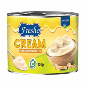 Fresho Cream Premium Quality Banana Flavor, 150g