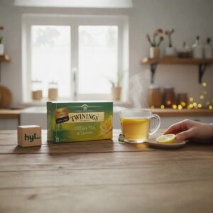 Twinings Green Tea with Lemon Tea 25 Tea Bags, 40g