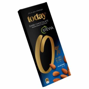 Today Zero Dark Chocolate with Almonds (Stevia),60g